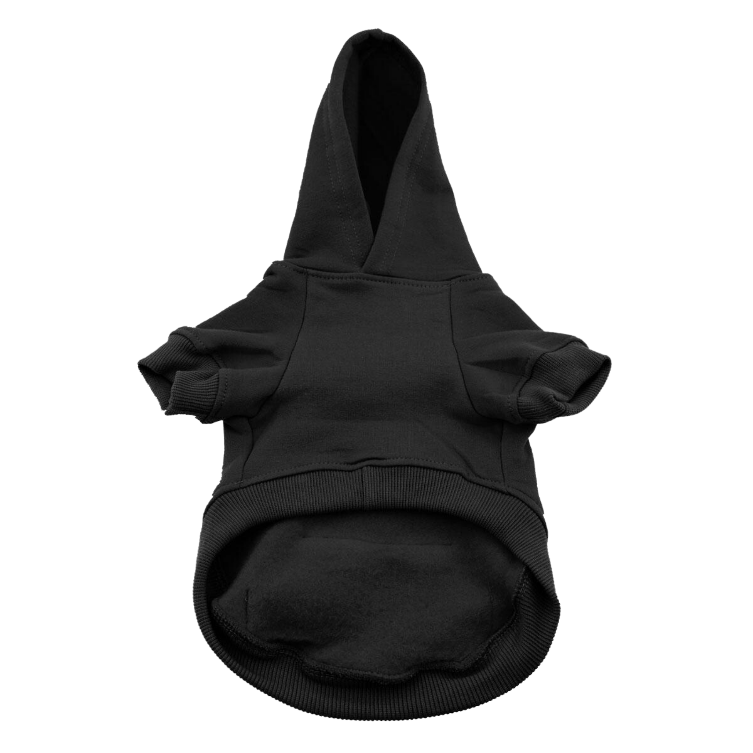 BLACK-FLEX-FIT-HOODIE-DOG-SWEATSHIRT