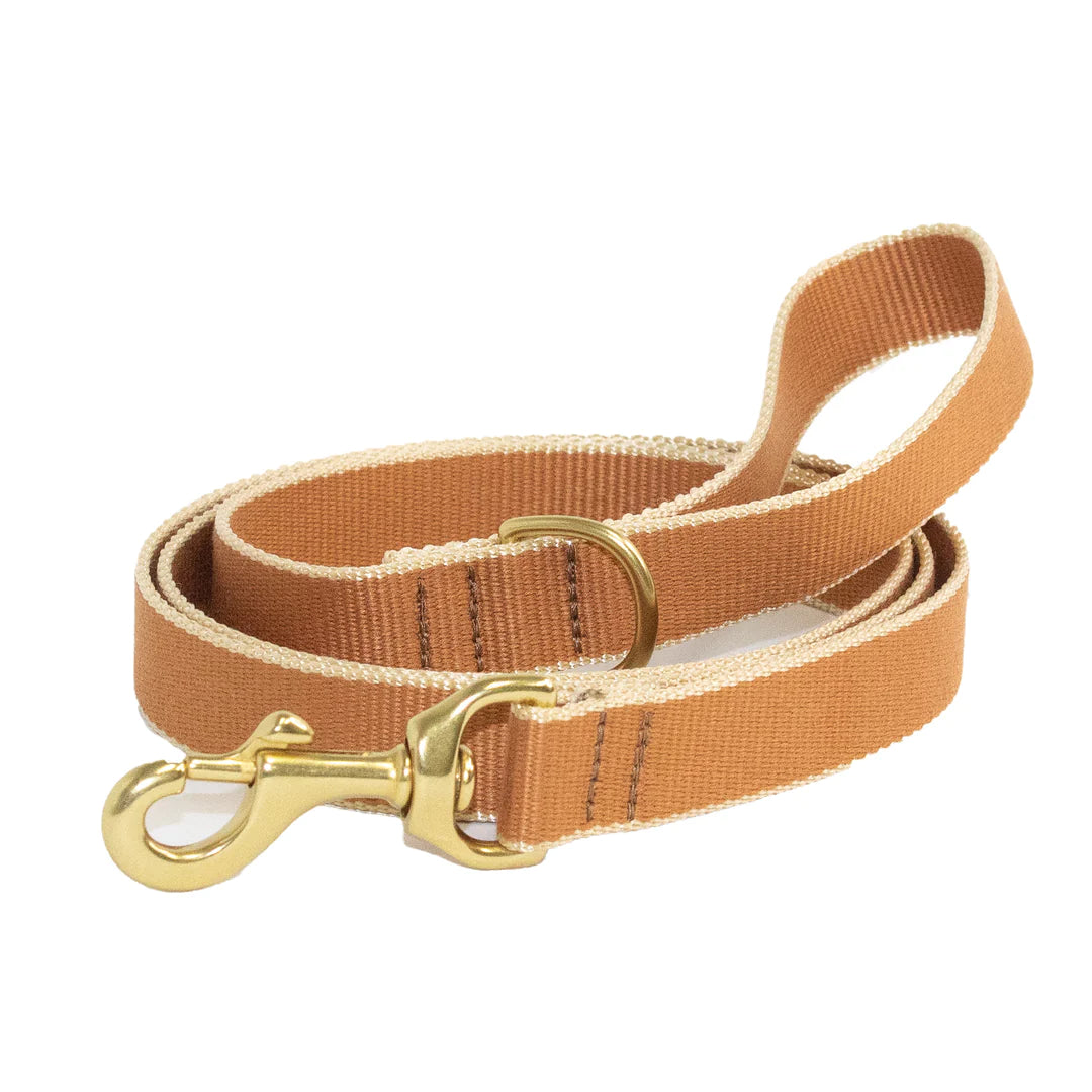 camel-cream-dog-leash