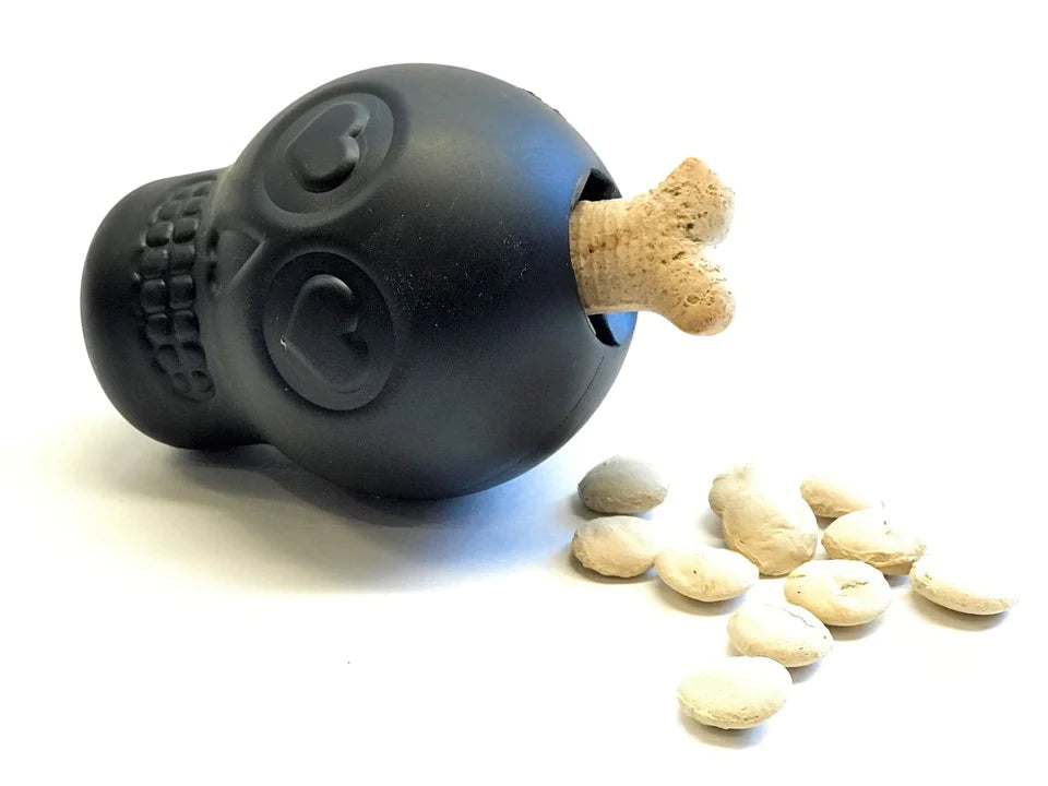 SODAPUP MAGNUM SUGAR SKULL TREAT DISPENSER BLACK