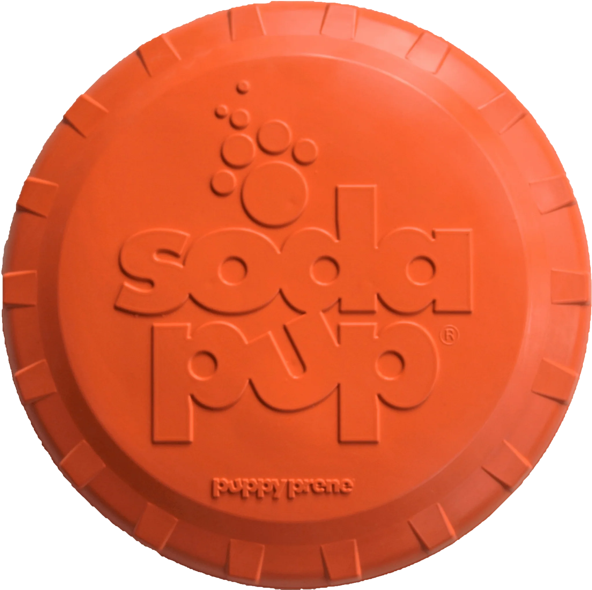 SODAPUP ORANGE FRISBEE