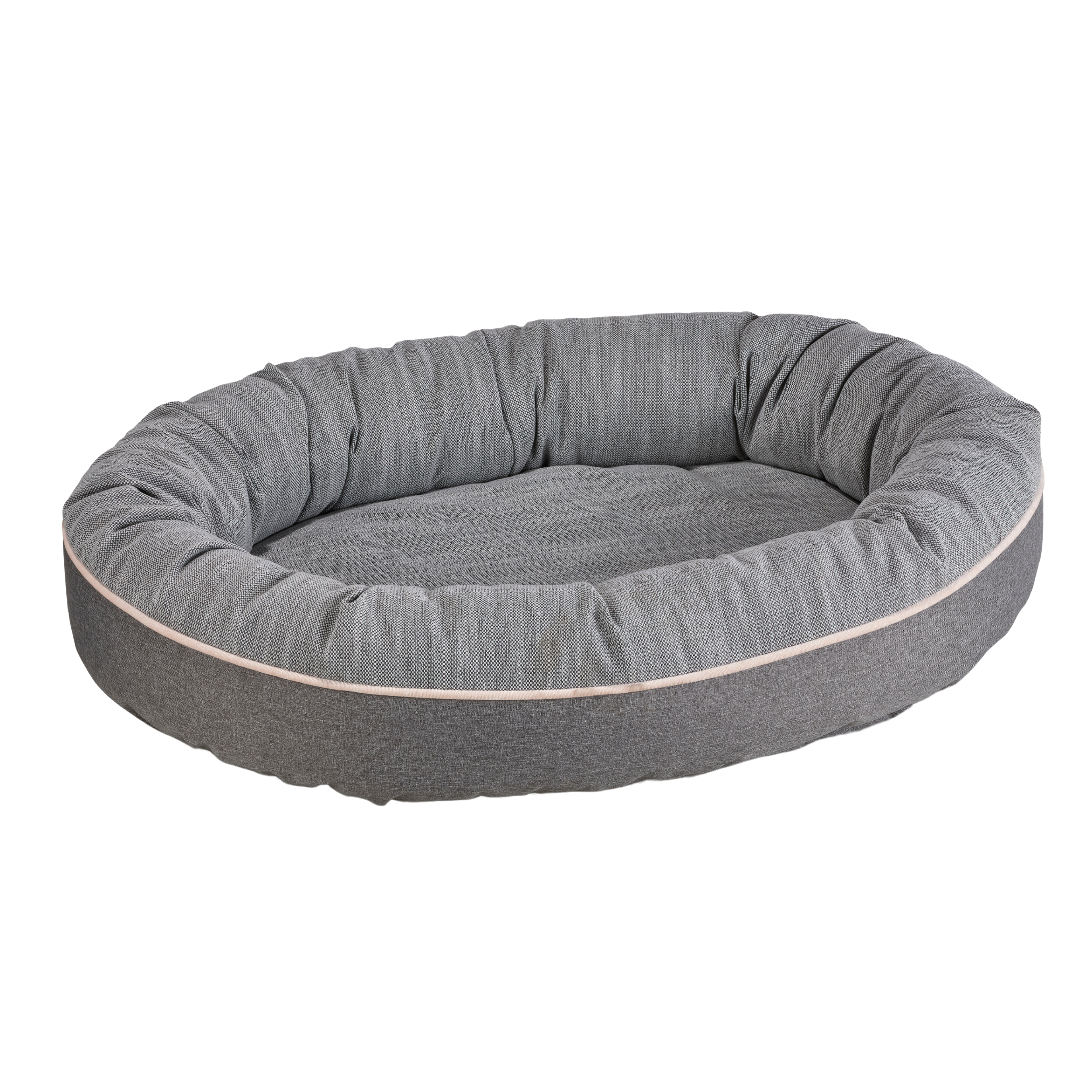 STONE-GRAY-OVIE-DOG-BED