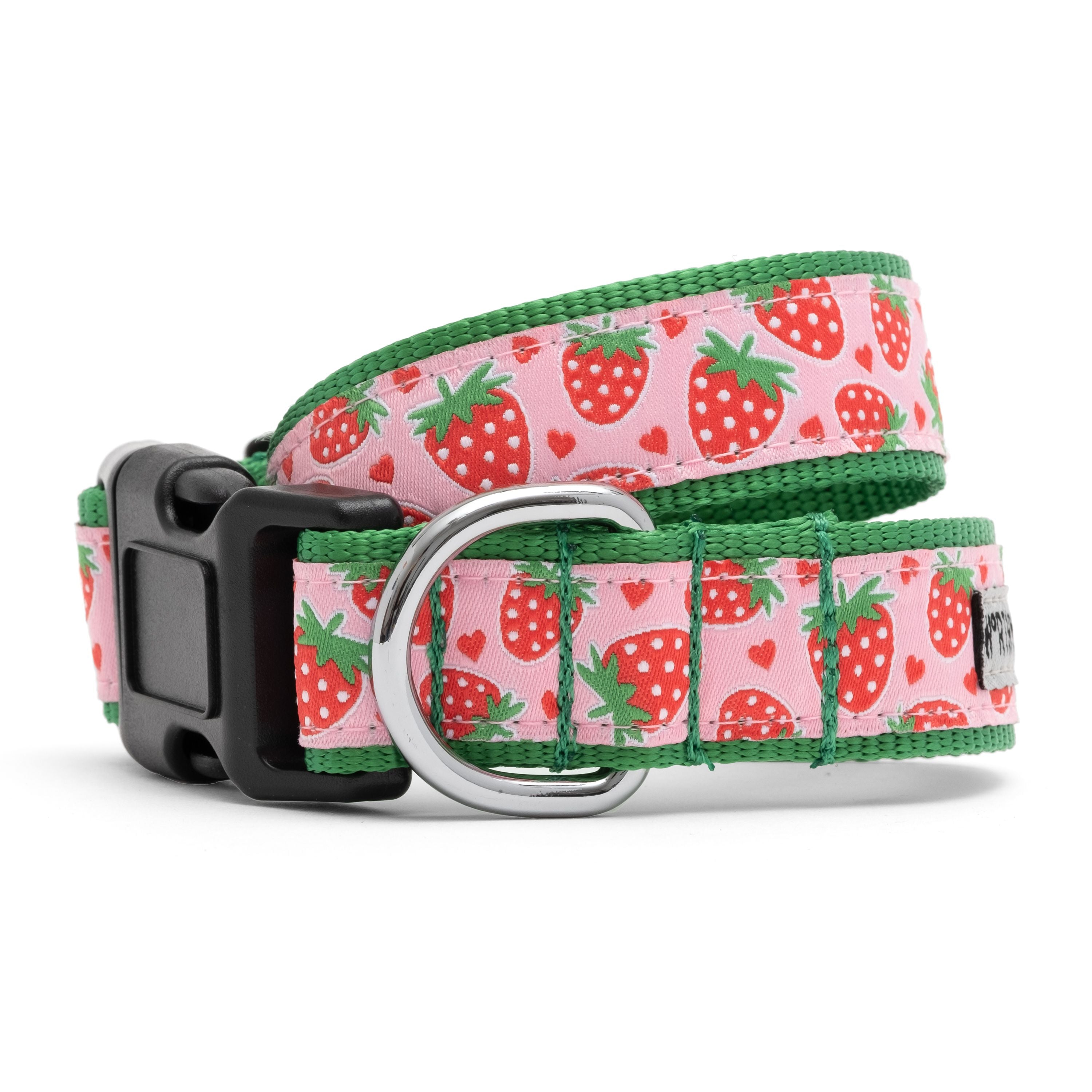 STRAWBERRIES-DOG-COLLAR