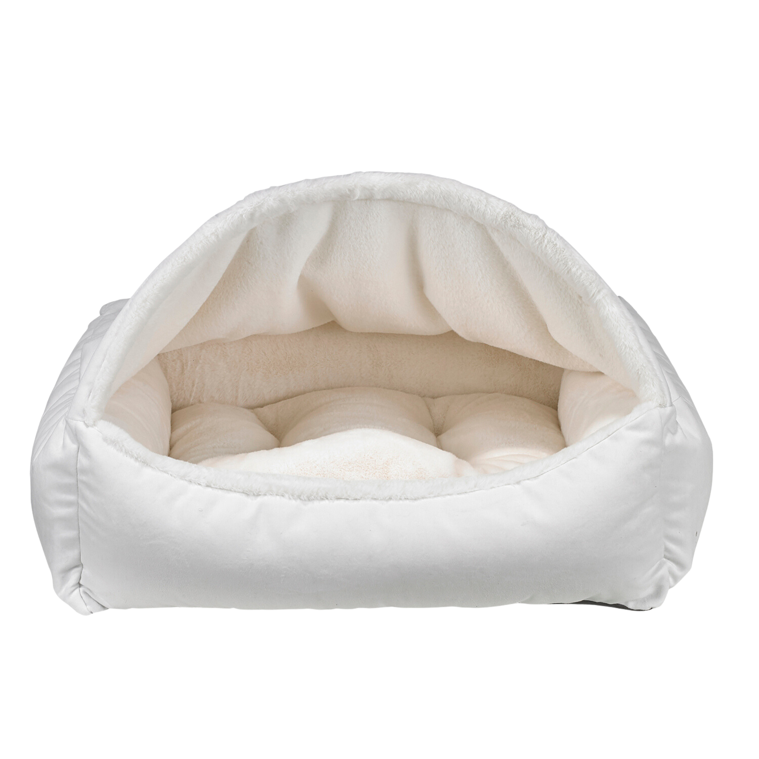 WINTER-WHITE-CANOPY-DOG-BED