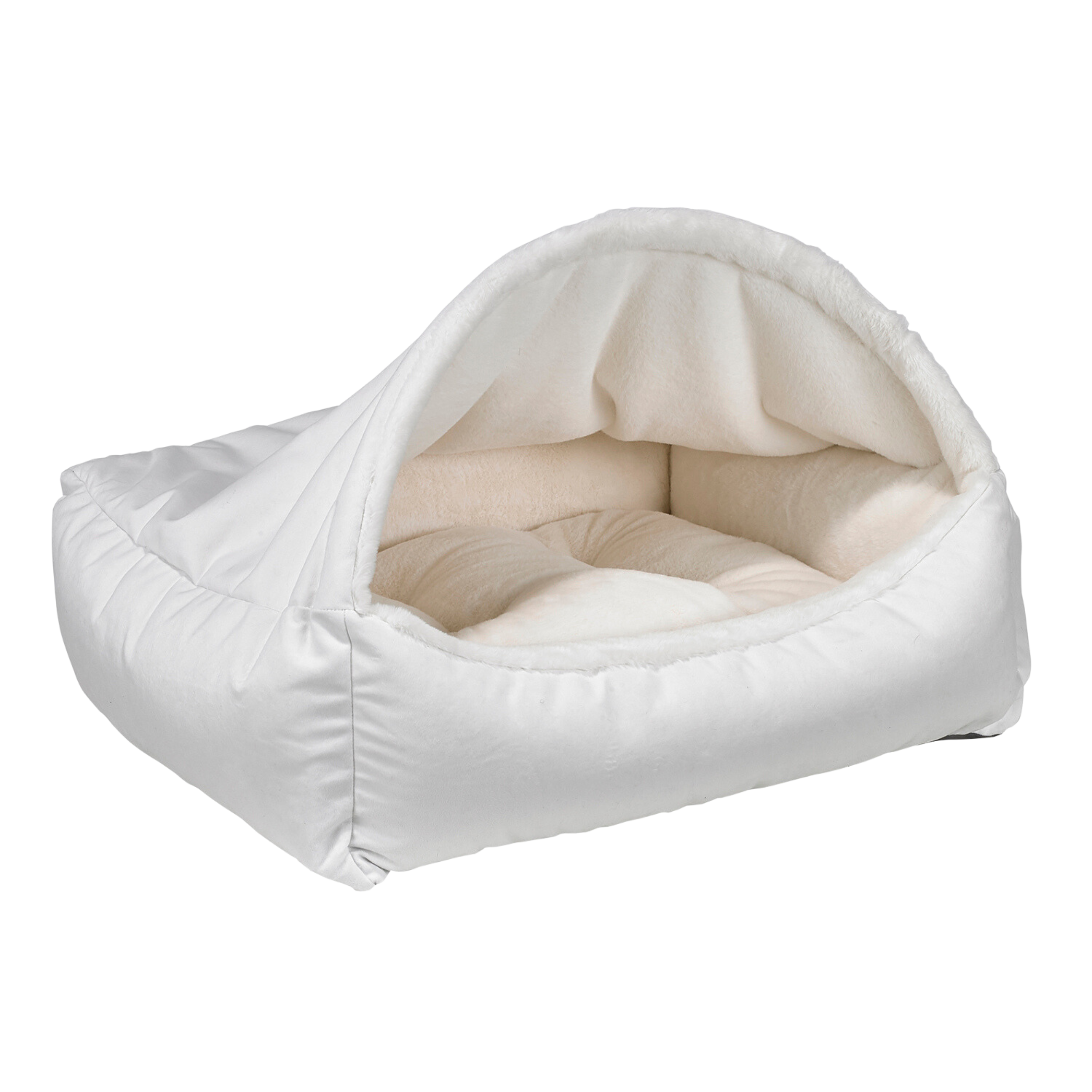 WINTER-WHITE-CANOPY-DOG-BED