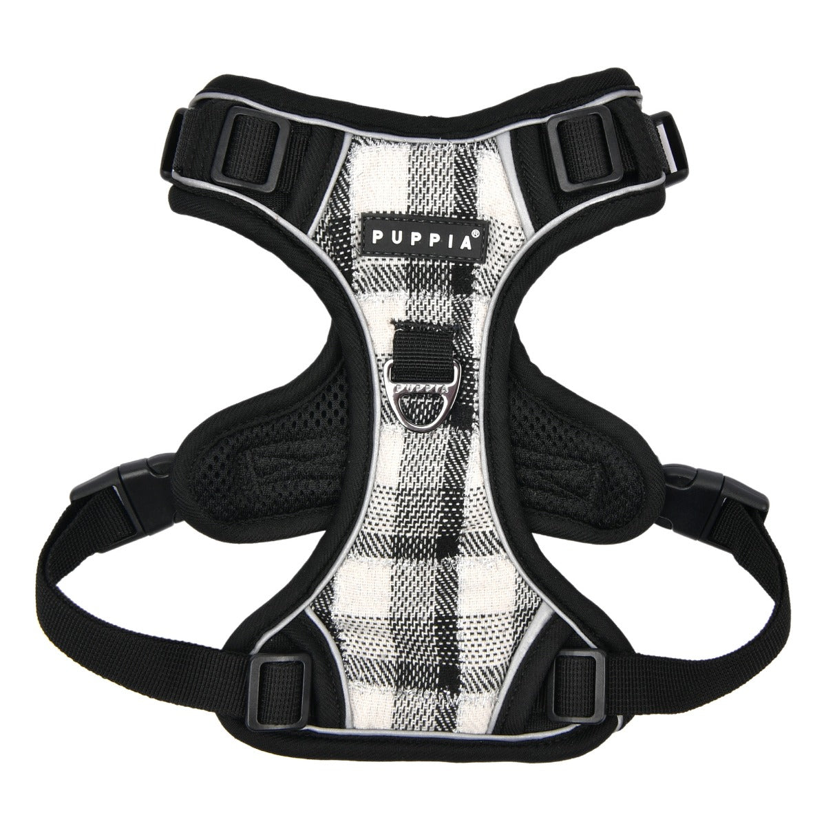 front-hook-dog-harness-garrett-black-plaid-check