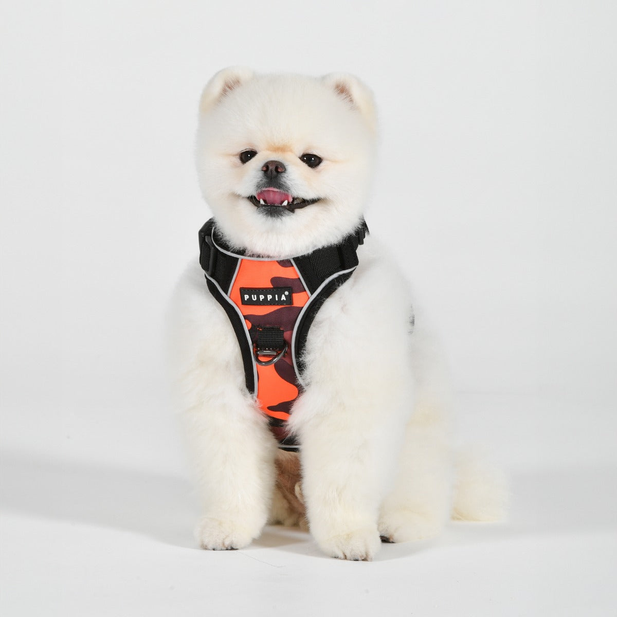front-hook-dog-harness-neon-camo-orange