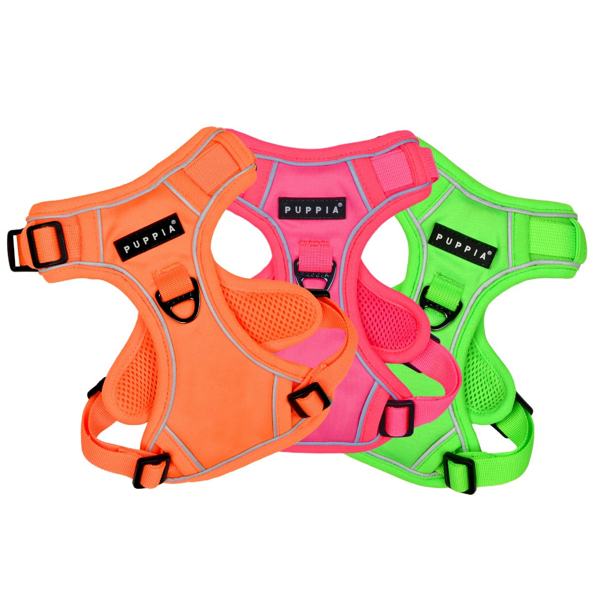 front-hook-dog-harness-neon-green