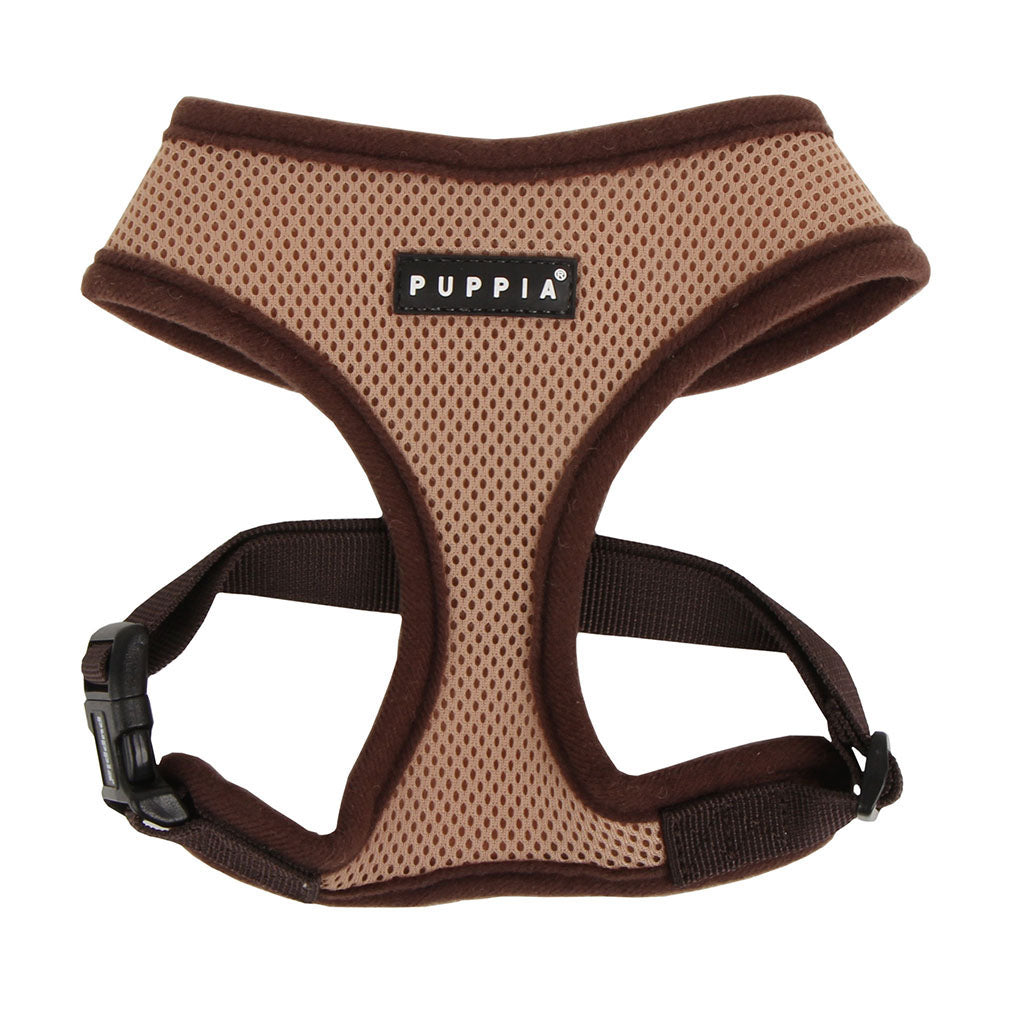 mesh-soft-dog-harness-beige