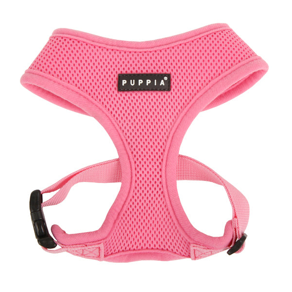 mesh-soft-dog-harness-pink