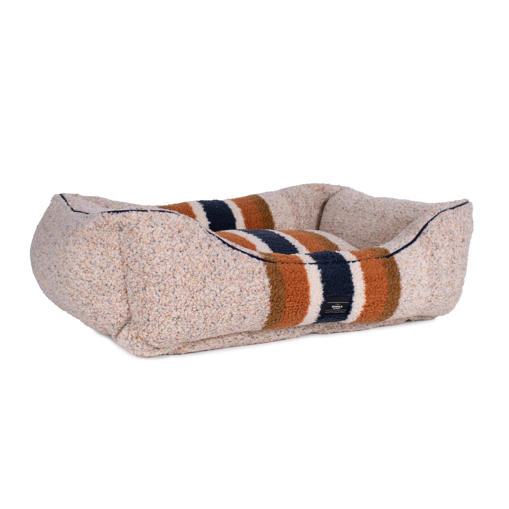 oatmeal-berber-bolster-cuddler-shinola-dog-bed