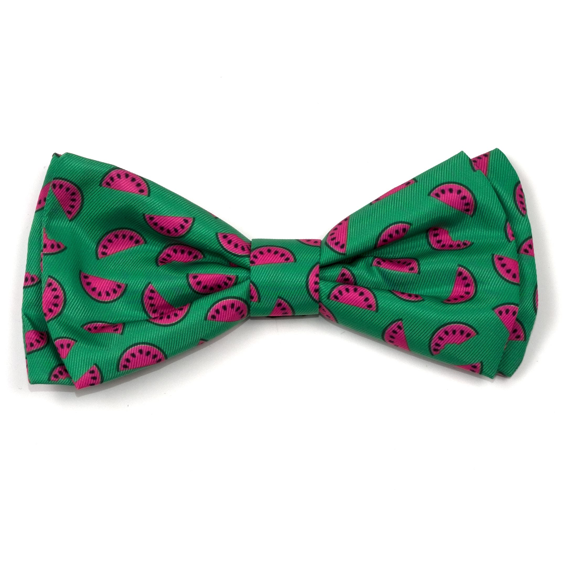 watermelon-dog-bow-tie