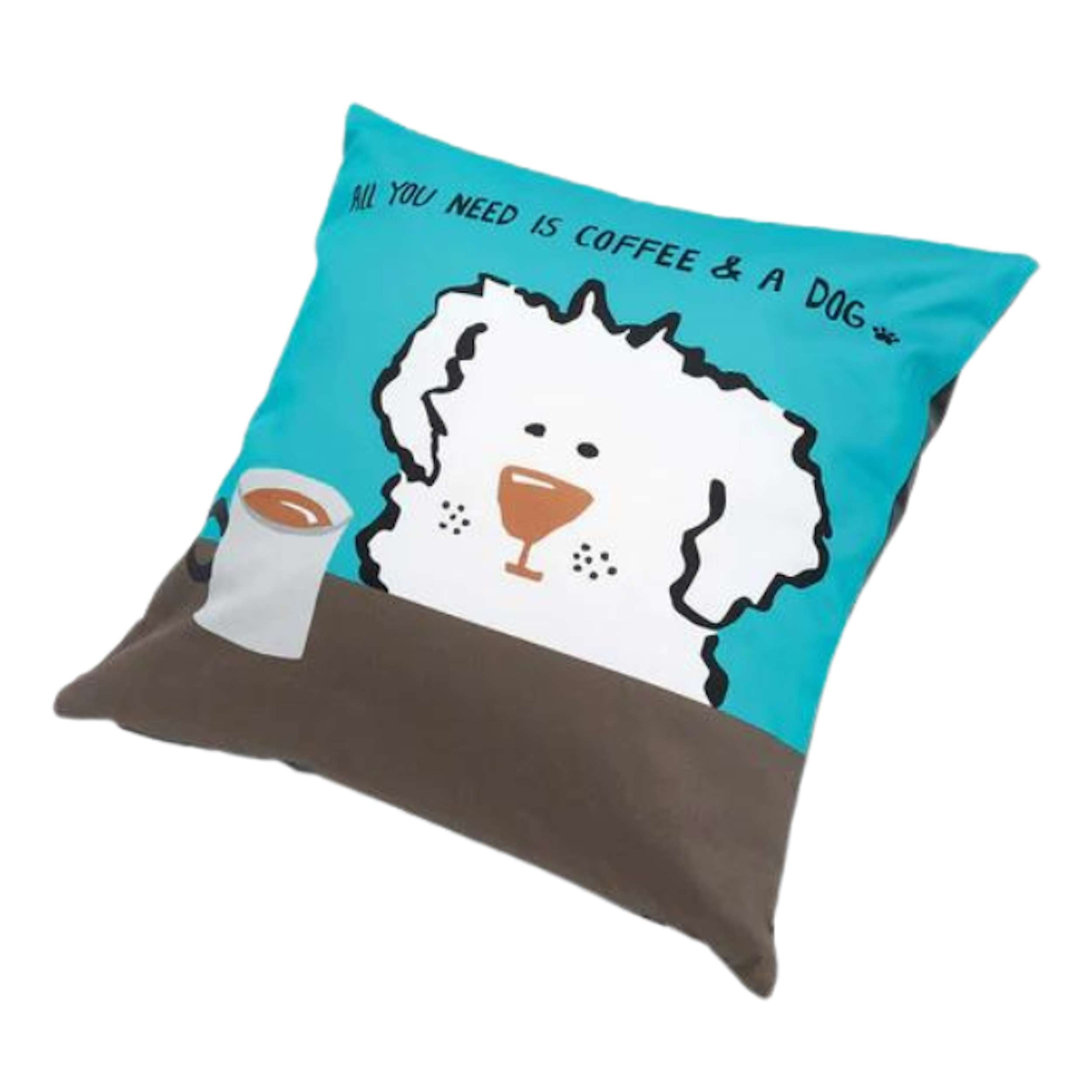 ALL-YOU-NEED-IS-COFFEE-AND-A-DOG-ACCENT-THROW-DOG-PILLOW