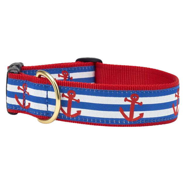 ANCHORS-AWEIGH-DOG-COLLAR-EXTRA-WIDE-LARGE-BREED