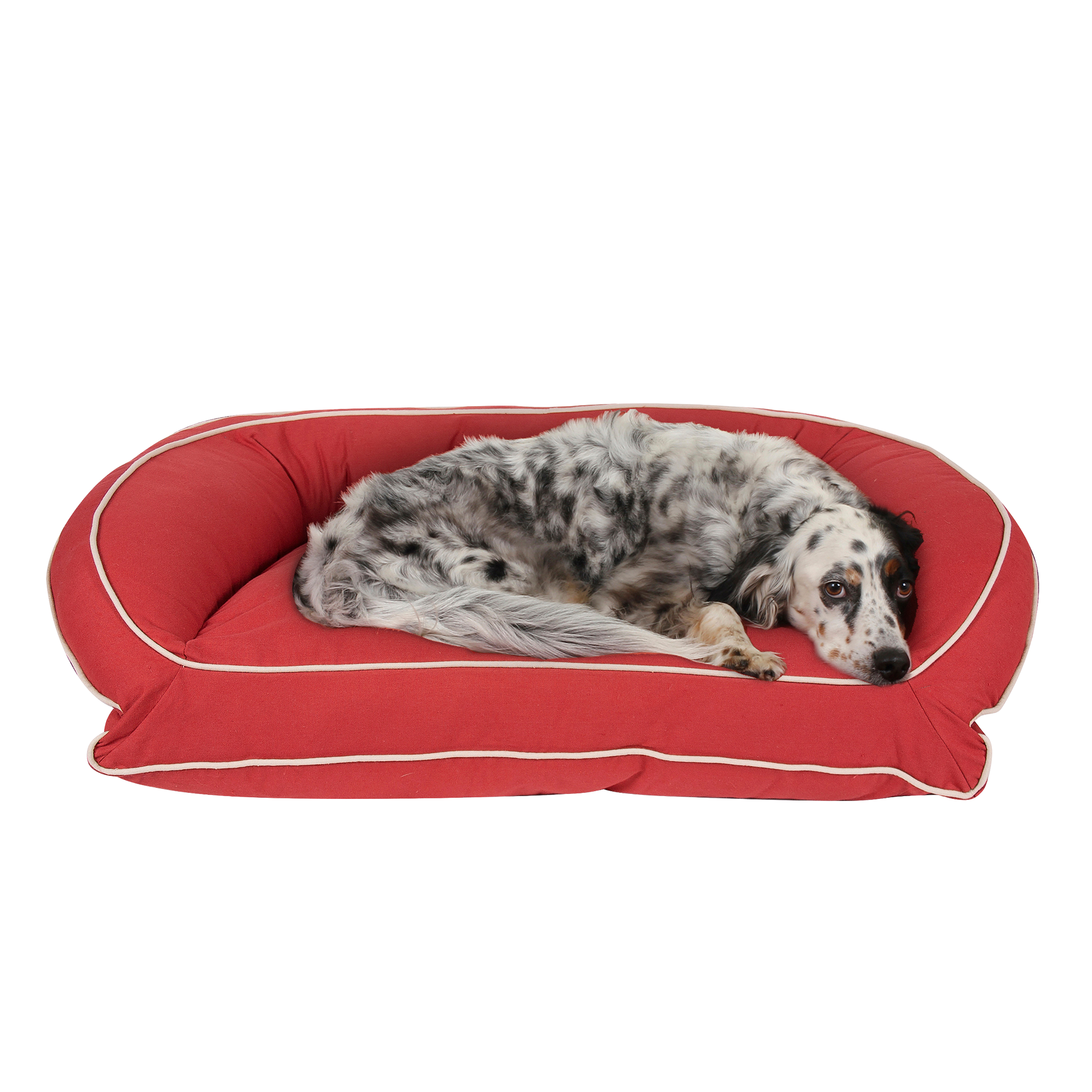 BARN-RED-CANVAS-CUDDLER-BOLSTER-DOG-BED