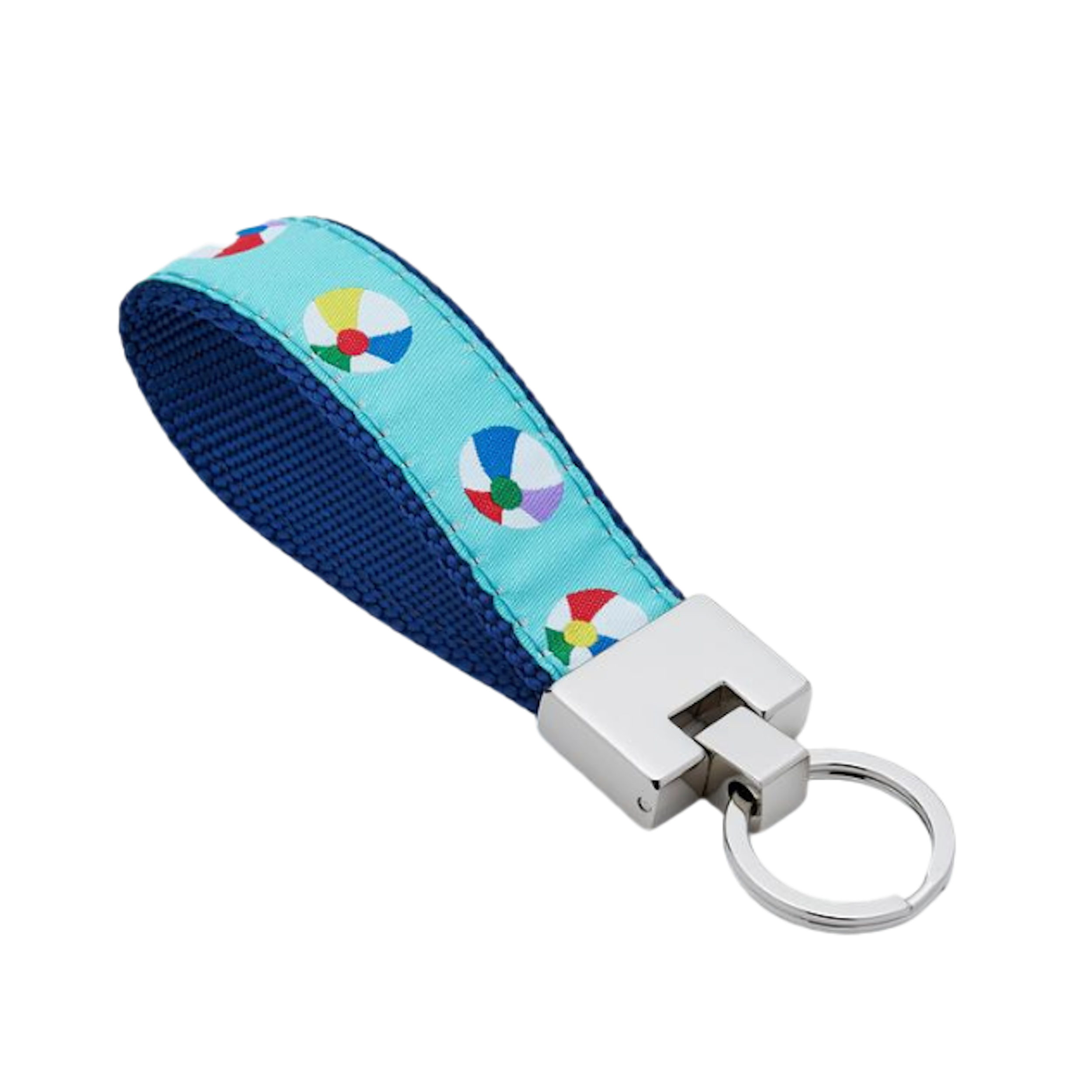 BEACH-BALLS-DOG-KEY-RING