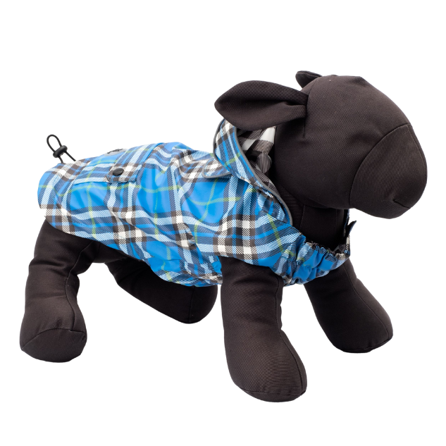 BLUE-PLAID-LONDON-DOG-RAINCOAT