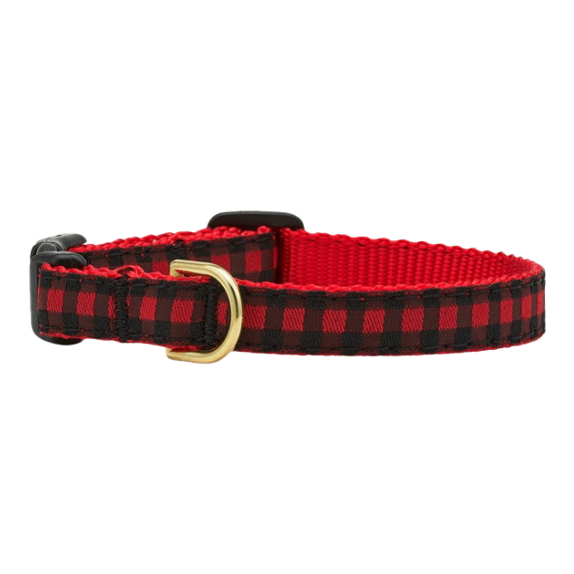 BUFFALO-CHECK-DOG-COLLAR-SMALL-BREED-TEACUP