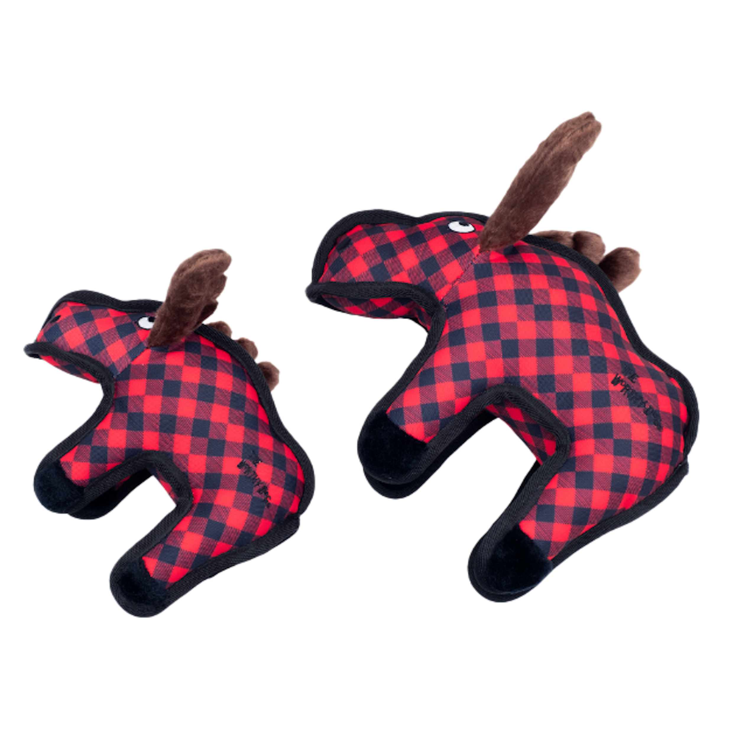 BUFFALO-PLAID-REINDEER-DOG-TOY-PLAY