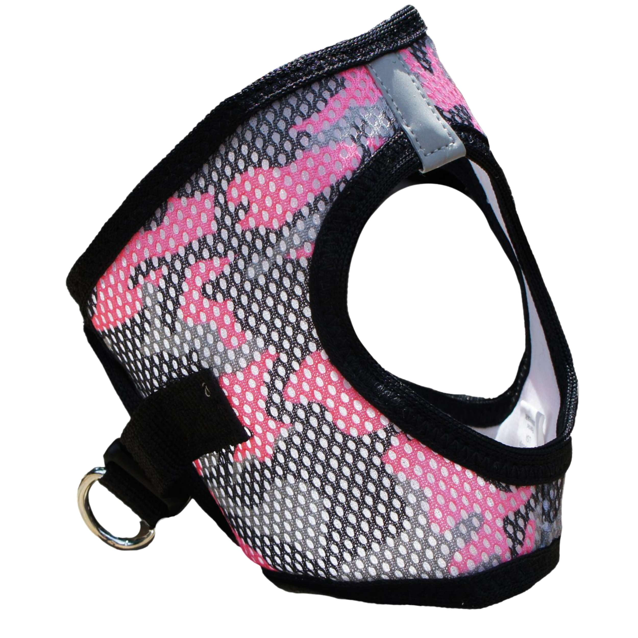 CHOKE-FREE-MESH-DOG-HARNESS-PINK-CAMO