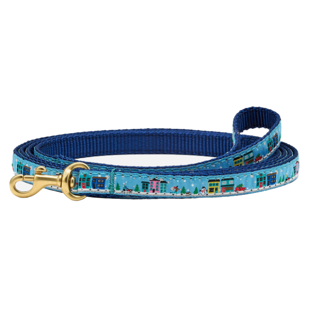 CITY-CHRISTMAS-DOG-LEASH-SMALL-BREED-TEACUP