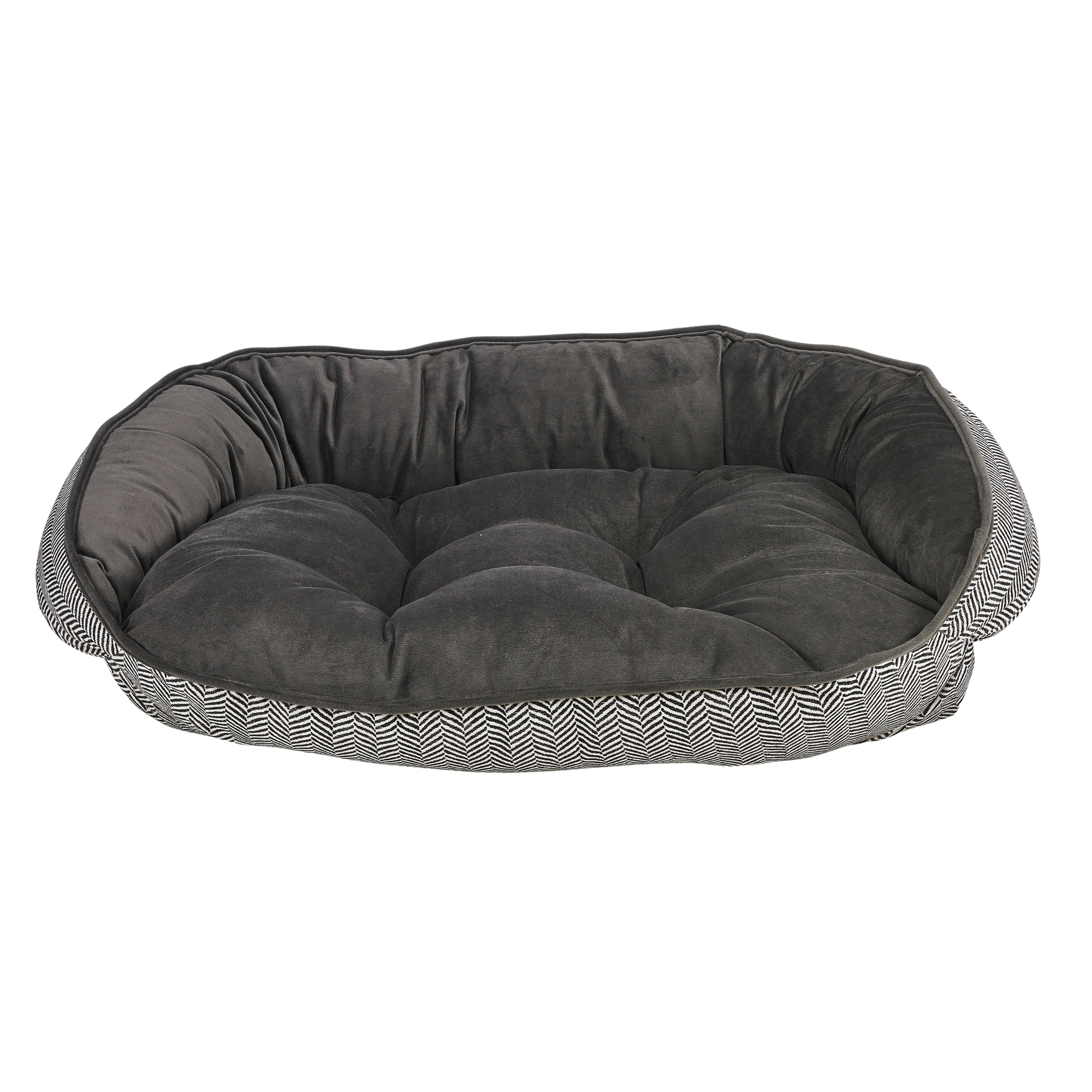 CRESCENT-DOG-BED-HERRINGBONE