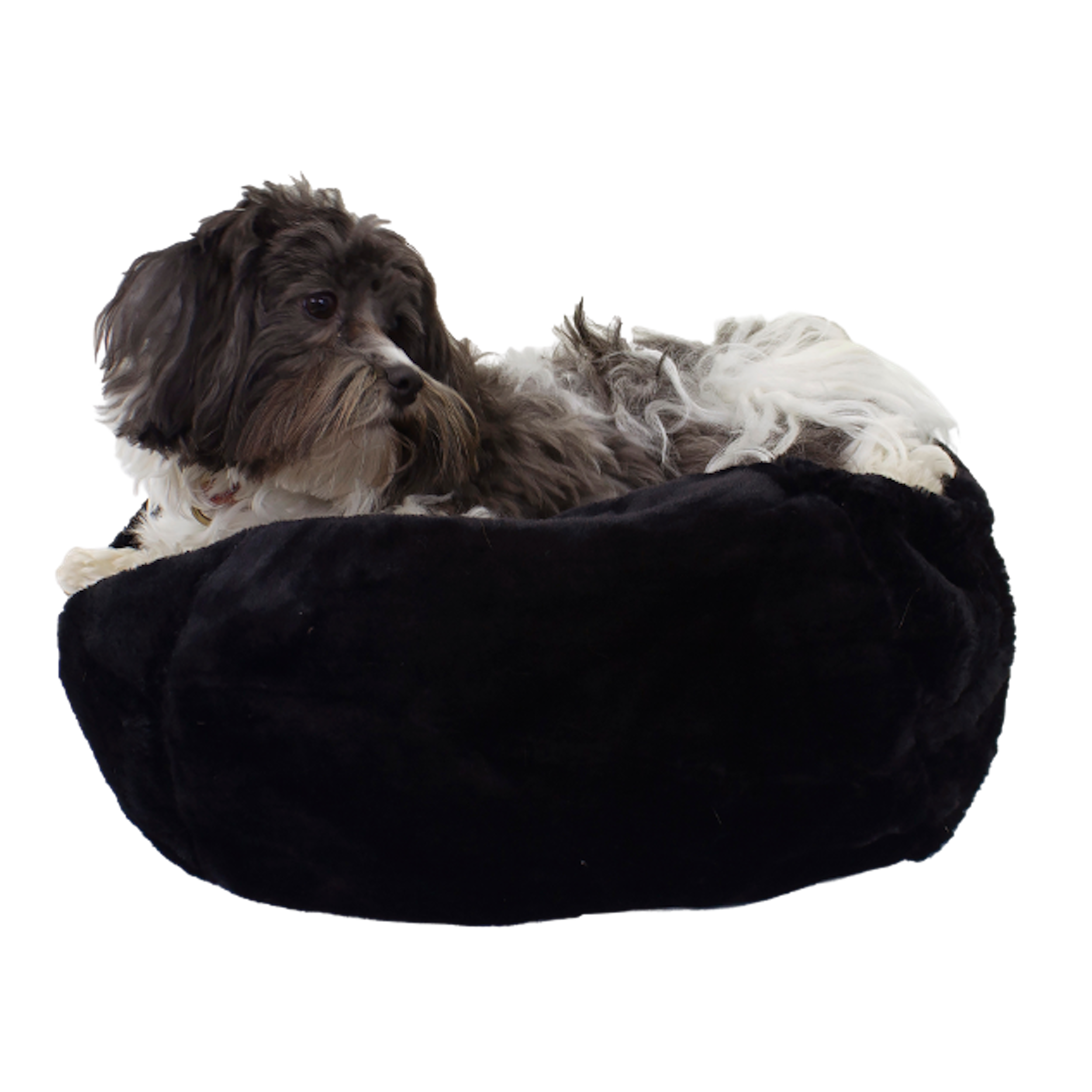DOG-BED-BURROW-COVER-CHARCOAL-GRAY