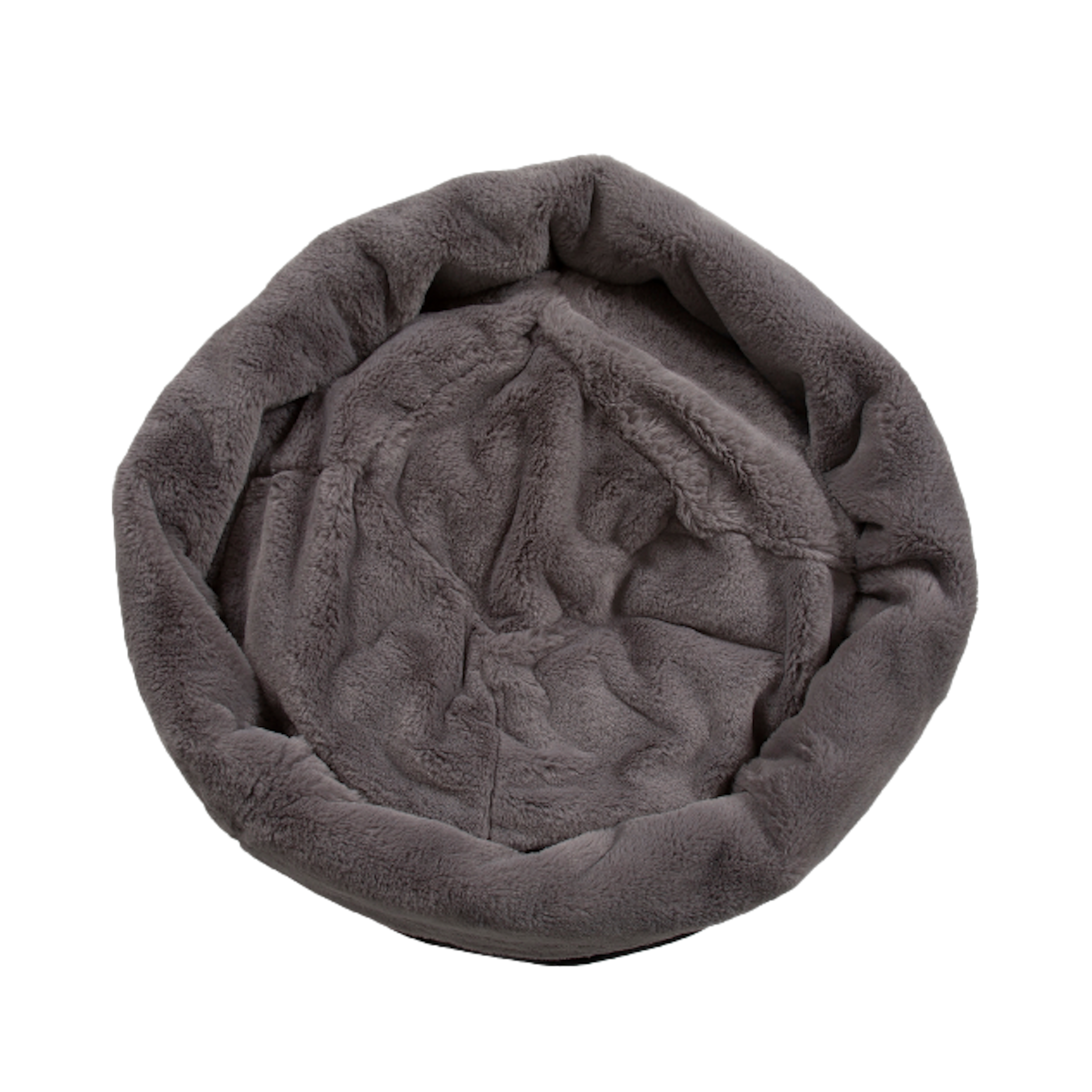 DOG-BED-BURROW-COVER-CHARCOAL-GRAY