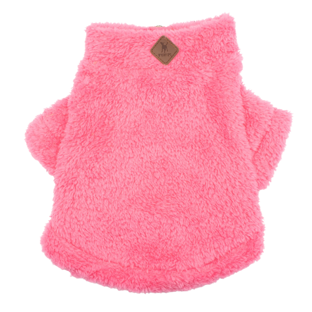 DOG-FLEECE-PULLOVER-FUSCHIA