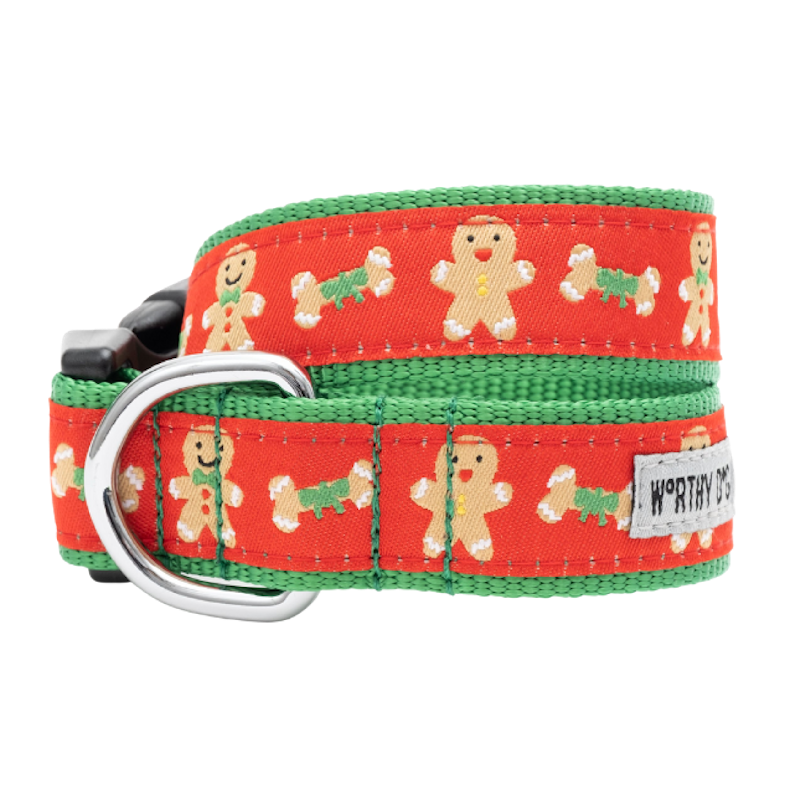 GINGERBREAD-BONES-DOG-COLLAR