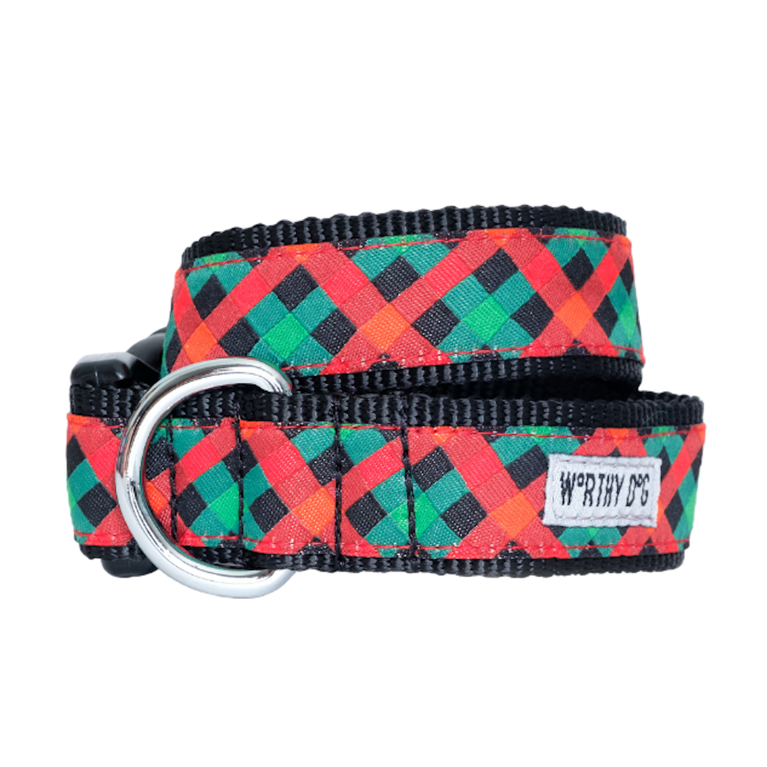 HOLIDAY-CHECK-CHRISTMAS-DOG-COLLAR