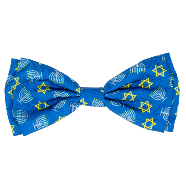 MENORAH-DOG-BOW-TIE