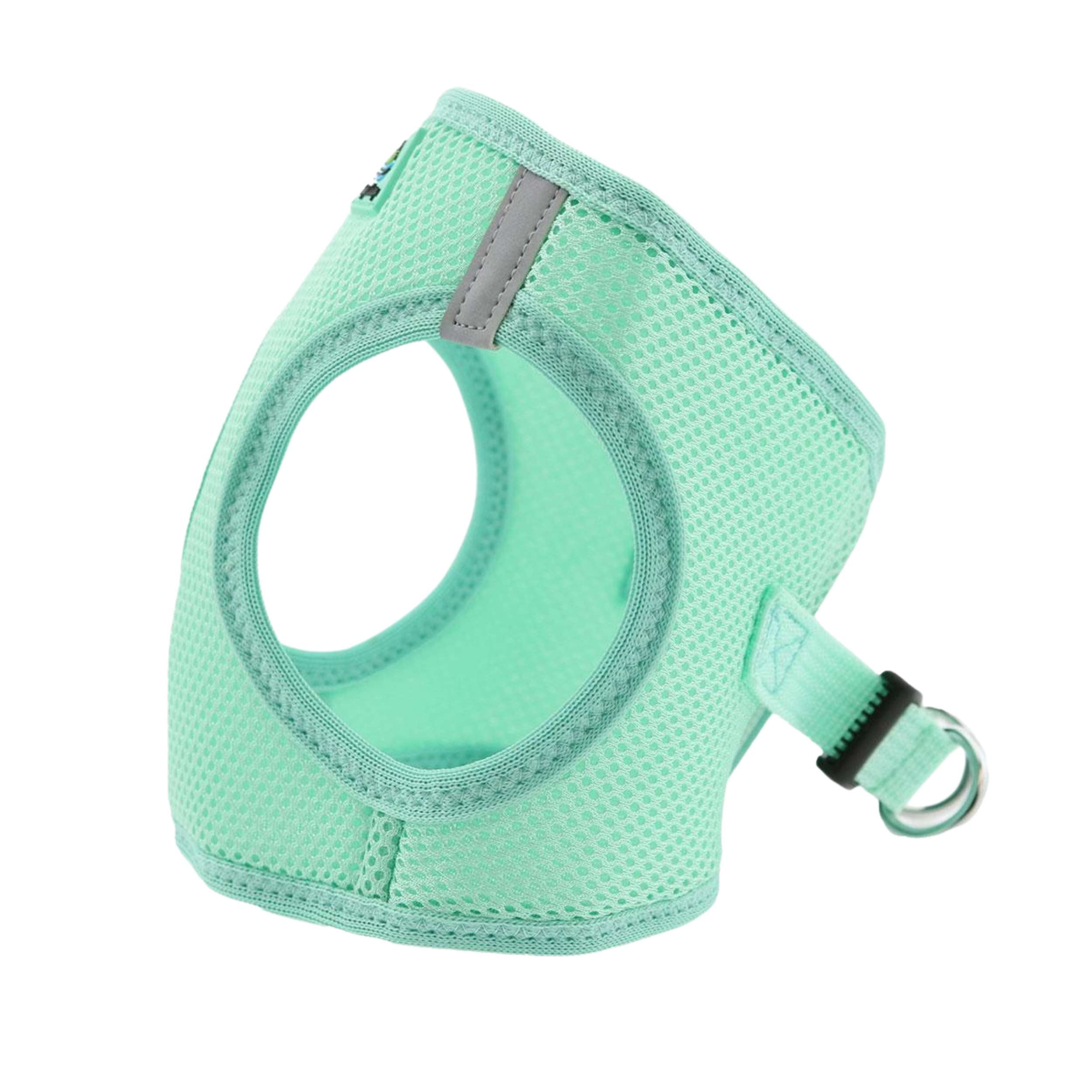 MINT-AQUA-CHOKE-FREE-MESH-DOG-HARNESS