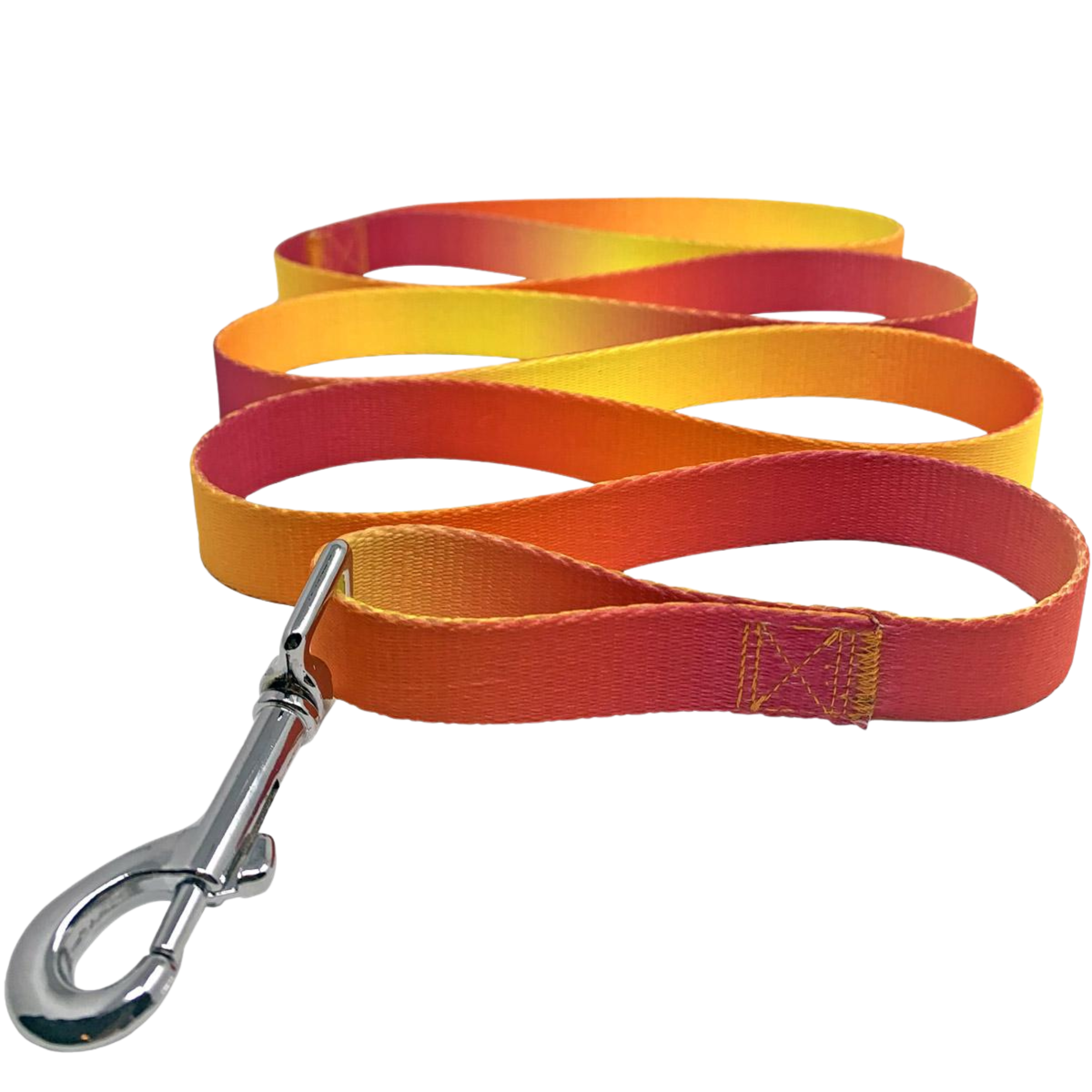 OMBRE-DOG-LEASH-RASPBERRY-PINK-ORANGE