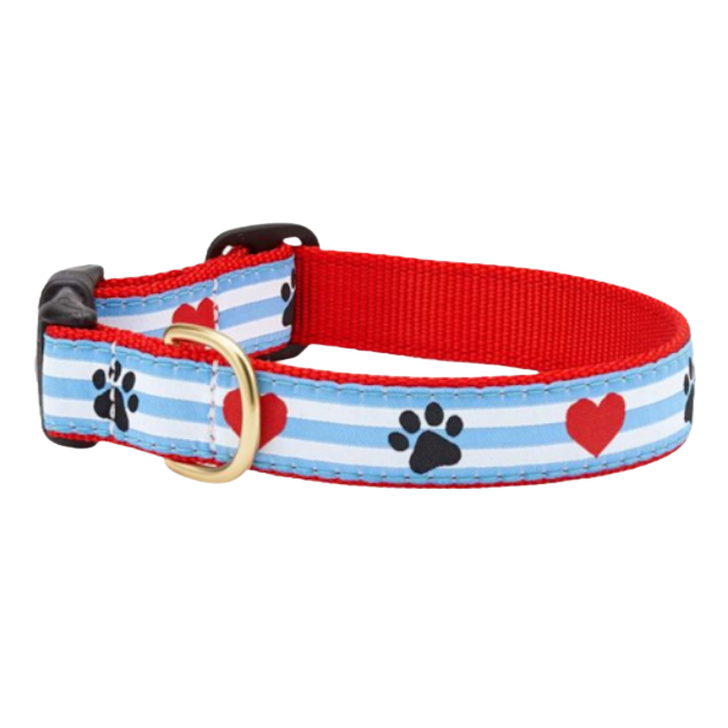PAWPRINT-STRIPE-DOG-COLLAR