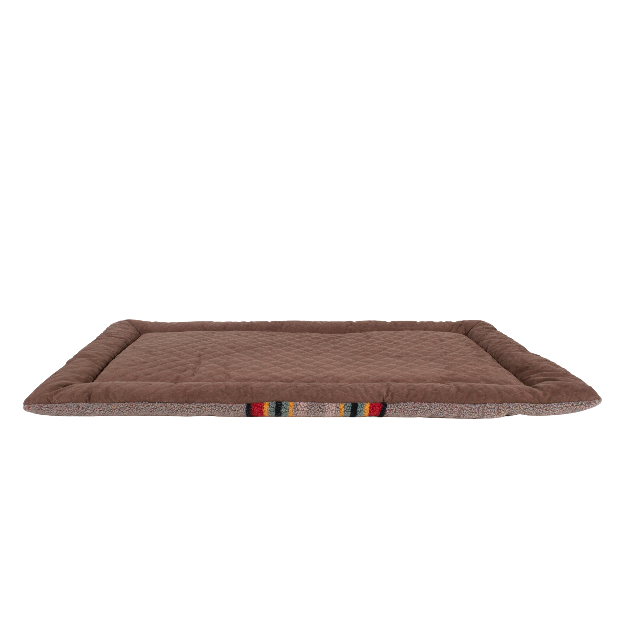 PENDLETON-DOG-BED-COMFORT-CUSHION-DOG-KENNEL-MAT-CRATE-BROWN-VINTAGE-CAMP-MINERAL-UMBER