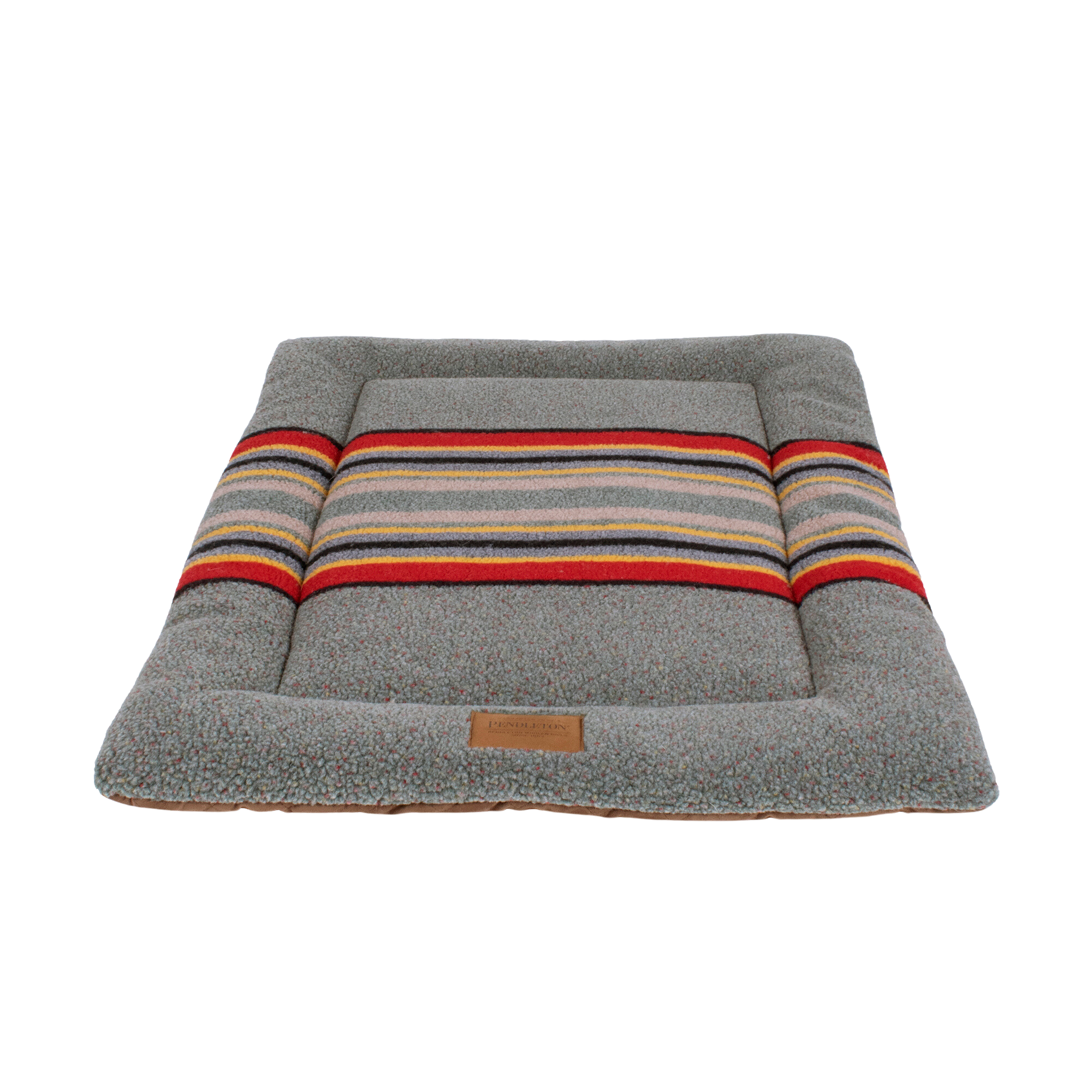 PENDLETON-DOG-BED-COMFORT-CUSHION-DOG-KENNEL-MAT-CRATE-HEATHER-GREEN-VINTAGE-CAMP