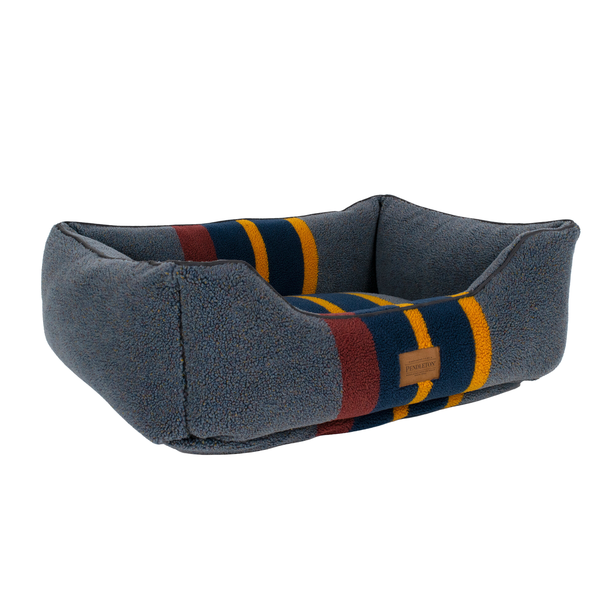 PENDLETON-DOG-BOLSTER-BED-VINTAGE-CAMP-LAKE