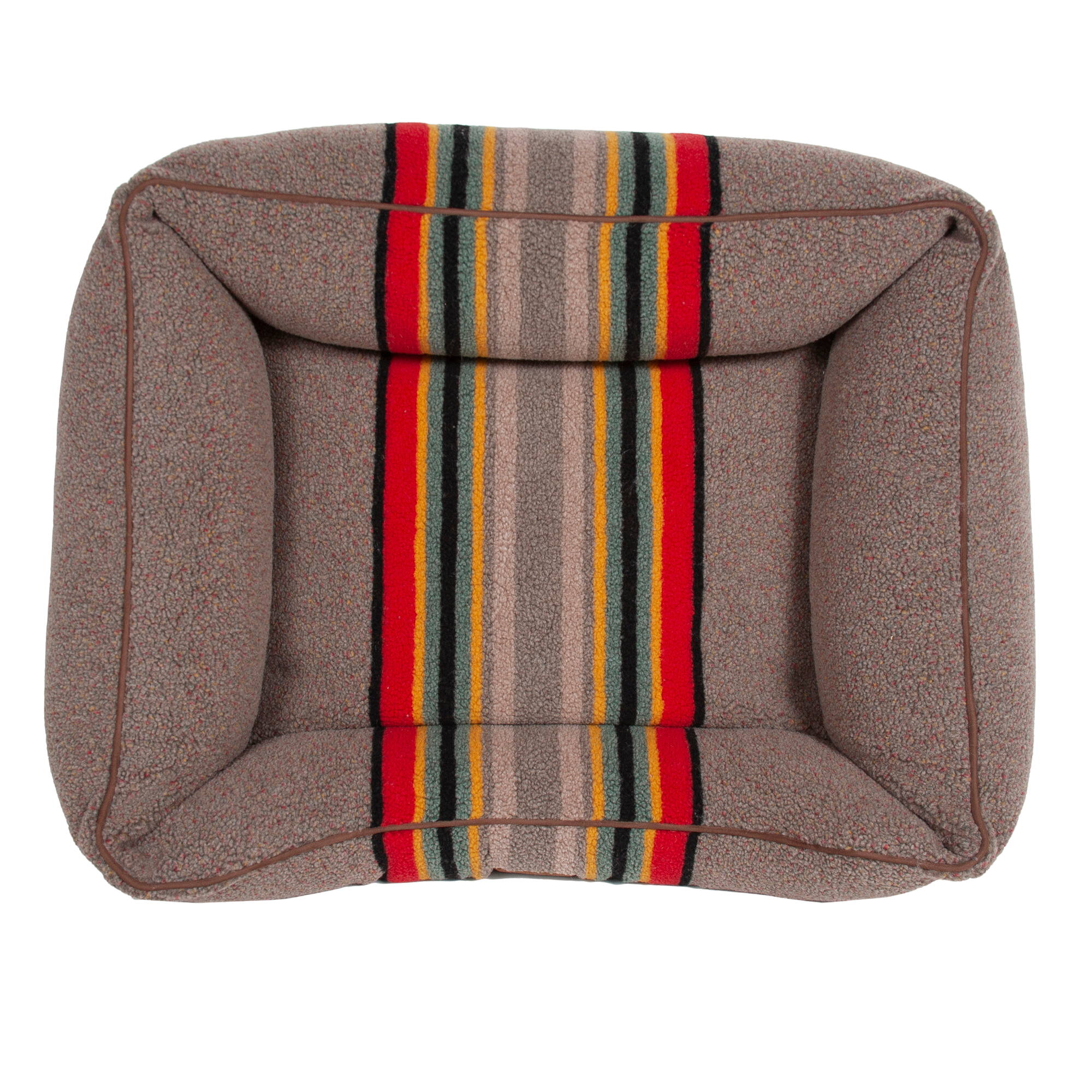 PENDLETON-DOG-BOLSTER-BED-VINTAGE-CAMP-MINERAL-UMBER