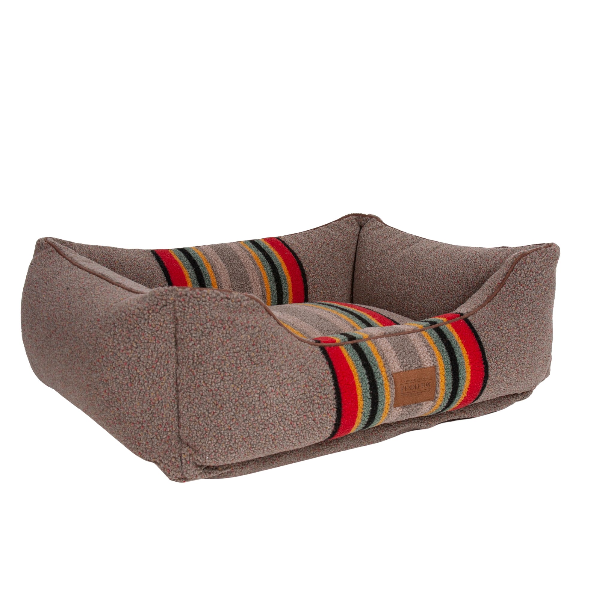 PENDLETON-DOG-BOLSTER-BED-VINTAGE-CAMP-MINERAL-UMBER