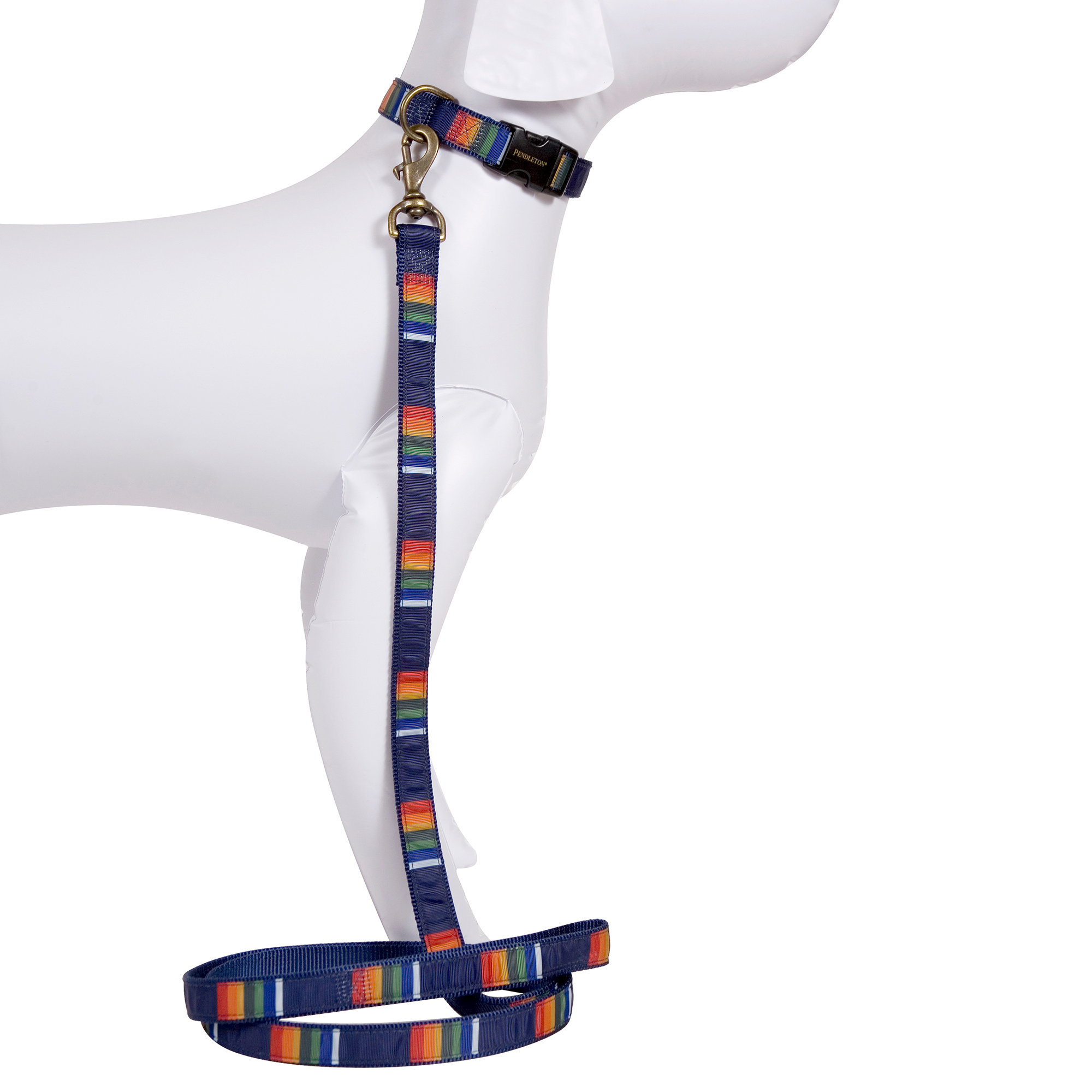 PENDLETON-DOG-COLLAR-LEASH-CRATER-LAKE-NATIONAL-PARK-BLUE-RED-ORANGE-GREEN-YELLOW