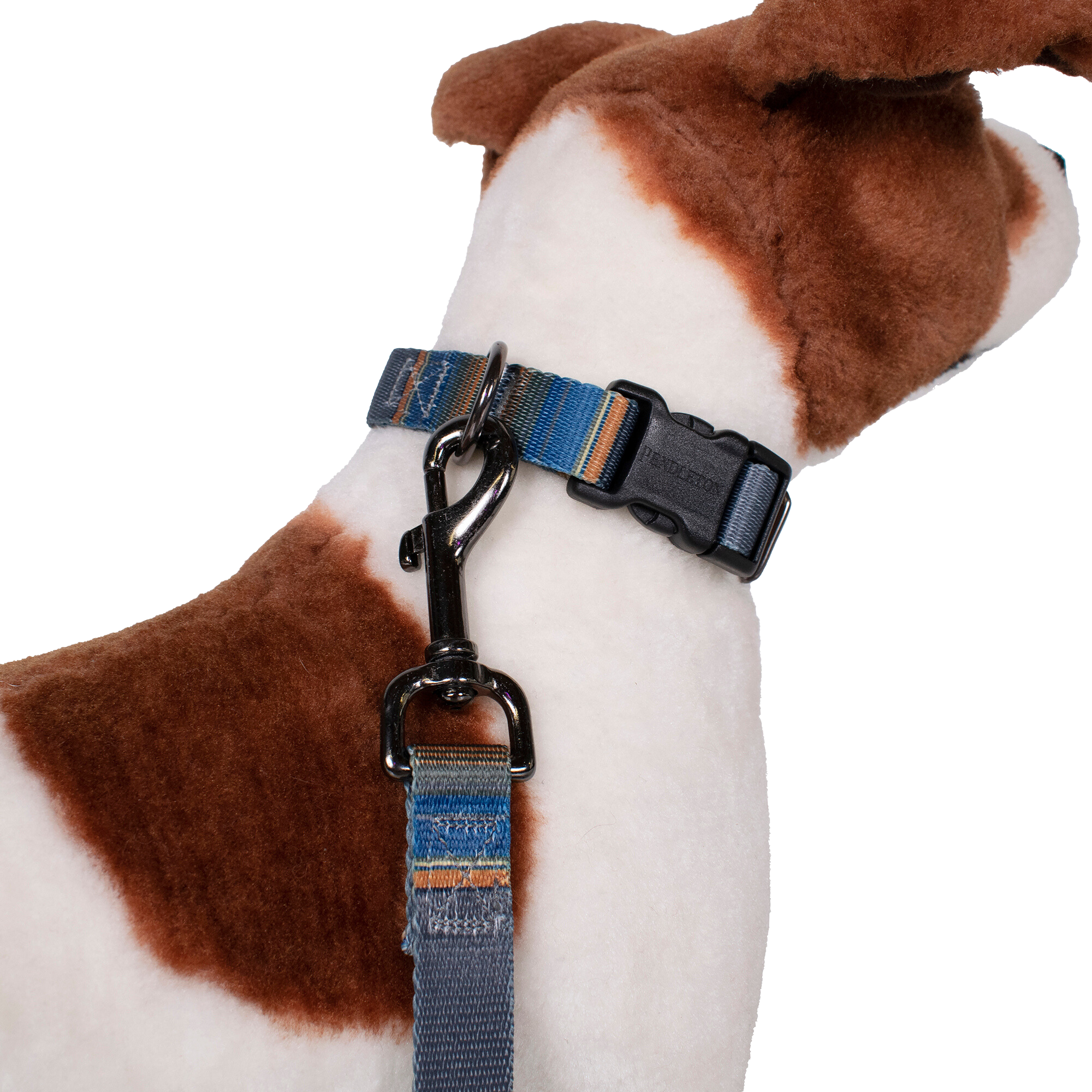 PENDLETON-DOG-COLLAR-LEASH-ORANGE-GRAY-BLUE-WHITE-OLYMPIC-NATIONAL-PARK