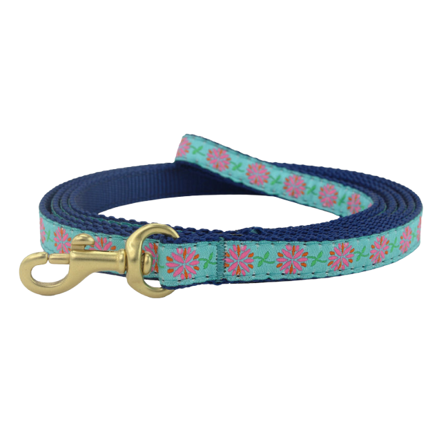 PINK-DAHLIA-DOG-LEASH-SMALL-BREED-TEACUP