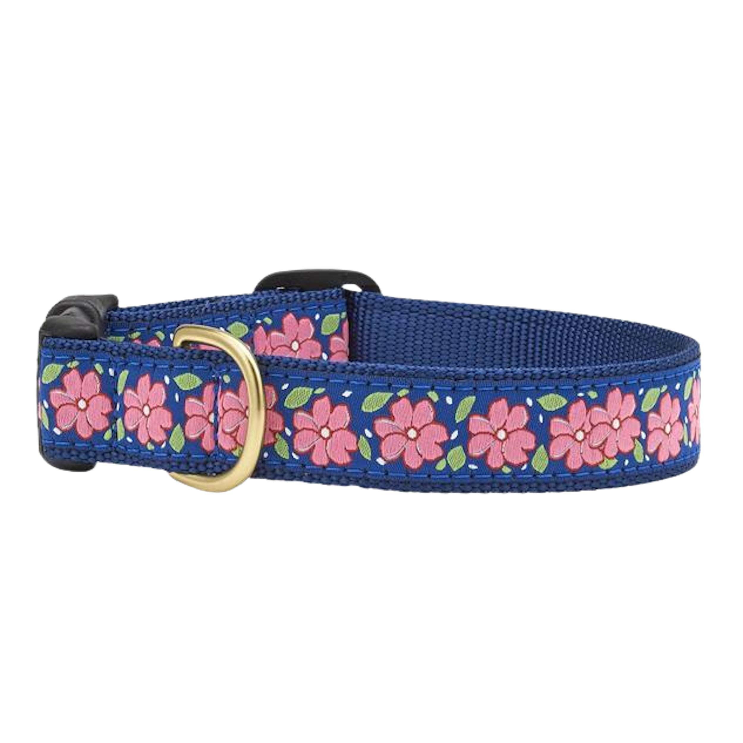 PINK-GARDEN-DOG-COLLAR