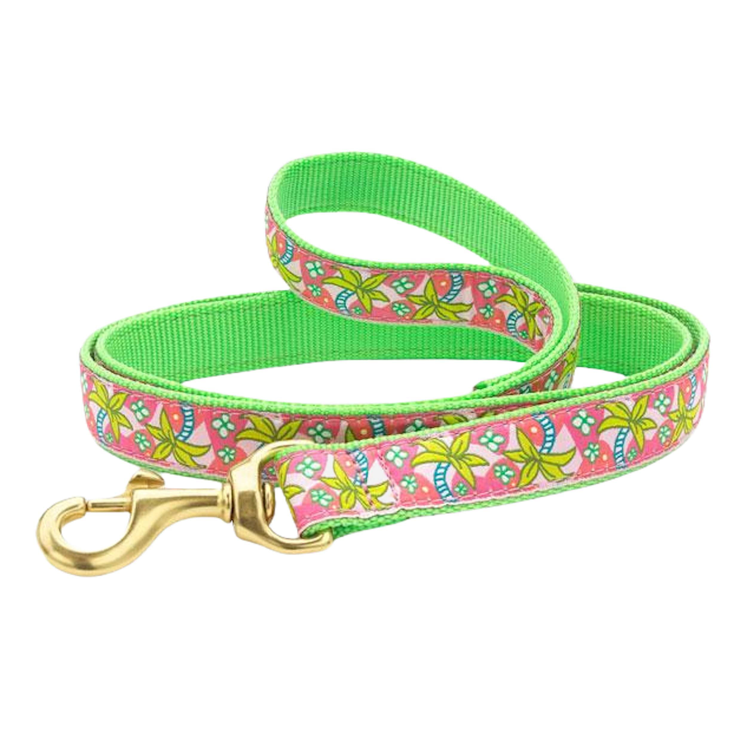 pink-palms-dog-leash