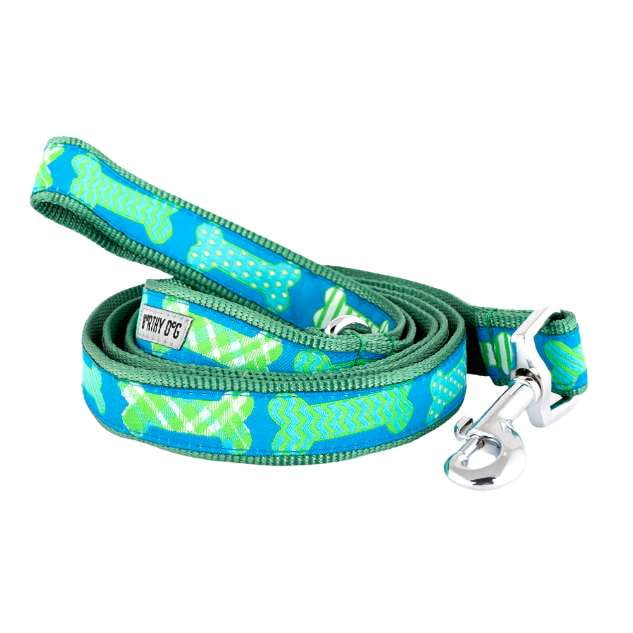 preppy-bones-blue-dog-leash