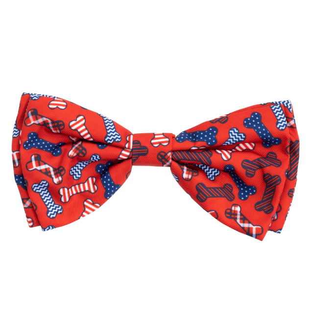 PREPPY-BONES-RED-WHITE-BLUE-DOG-BOW-TIE