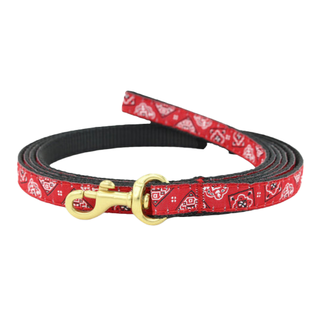 RED-BANDANA-DOG-LEASH-SMALL-BREED-TEACUP