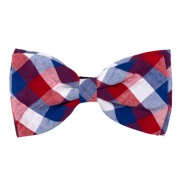 RED-WHITE-BLUE-CHECK-DOG-BOW-TIE
