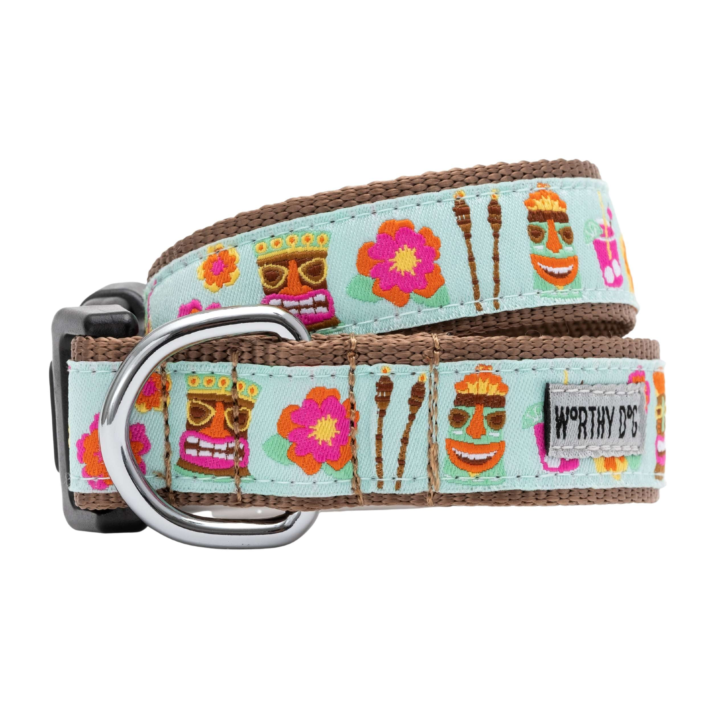 TIKI-TIME-DOG-COLLAR